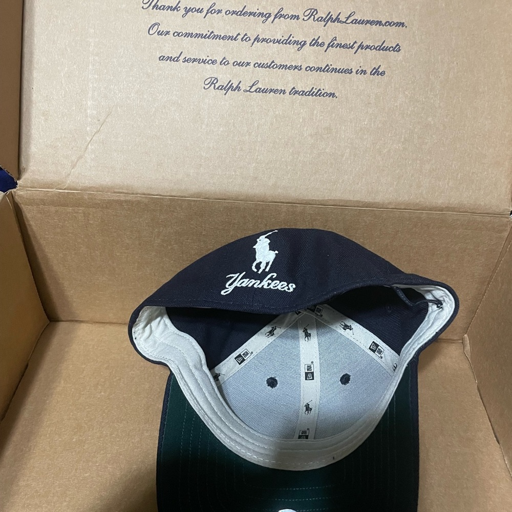 Ralph Lauren Polo x MLB Yankee Fitted Hat NWT w/ box serious offers only - Picture 4 of 6